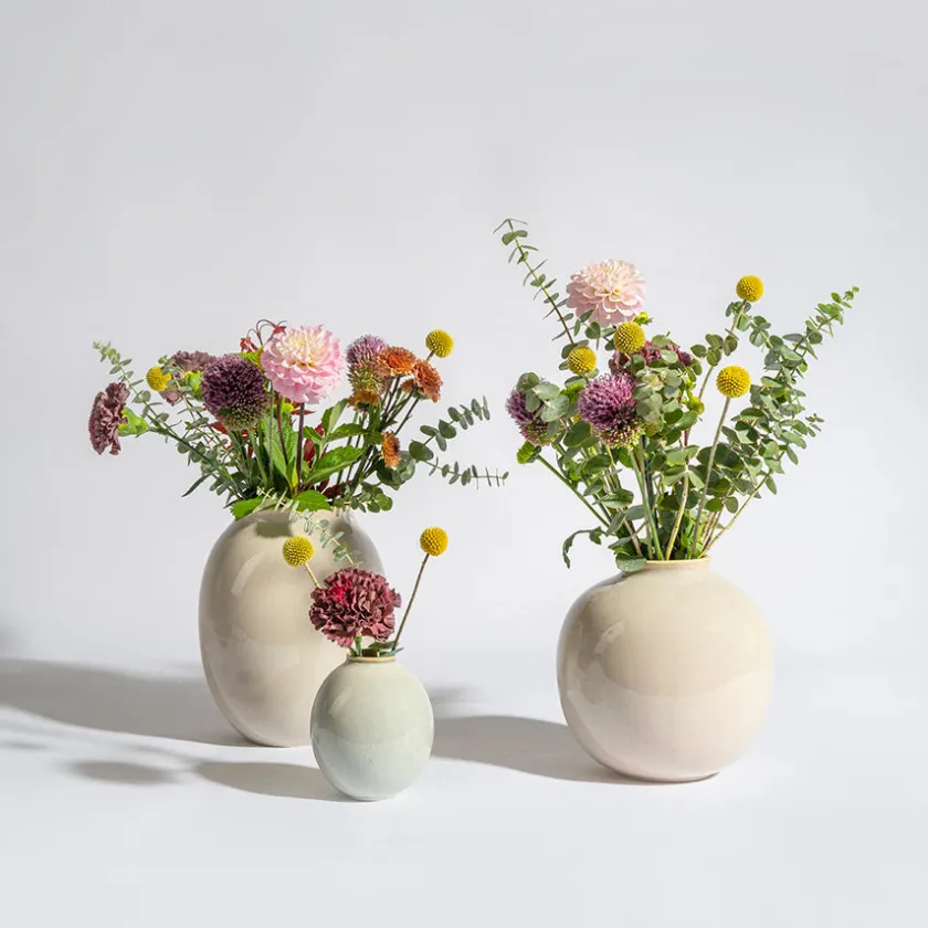 PORSGRUNDS PORSELÆNSFABRIK Porsgrunds Porselænsfabrik Soft Vase 11cm Off-White Sale