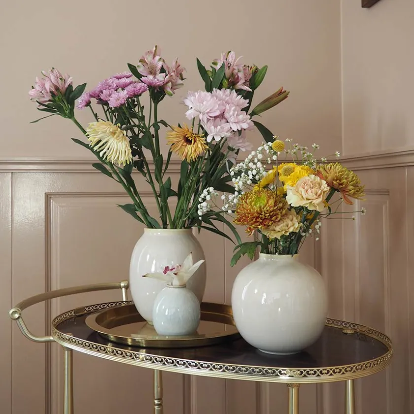 PORSGRUNDS PORSELÆNSFABRIK Porsgrunds Porselænsfabrik Soft Vase 11cm Off-White Sale