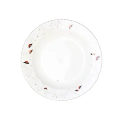 PORSGRUNDS PORSELÆNSFABRIK Porsgrunds Porselænsfabrik Dompap Tallerken Dyp 22,5 cm Discount