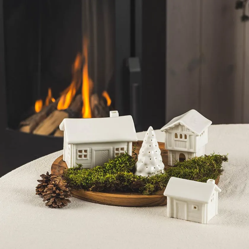 PORSGRUNDS PORSELÆNSFABRIK Porsgrunds Porselænsfabrik Jul På Tunet Stabbur 8,2x10,1cm Sale