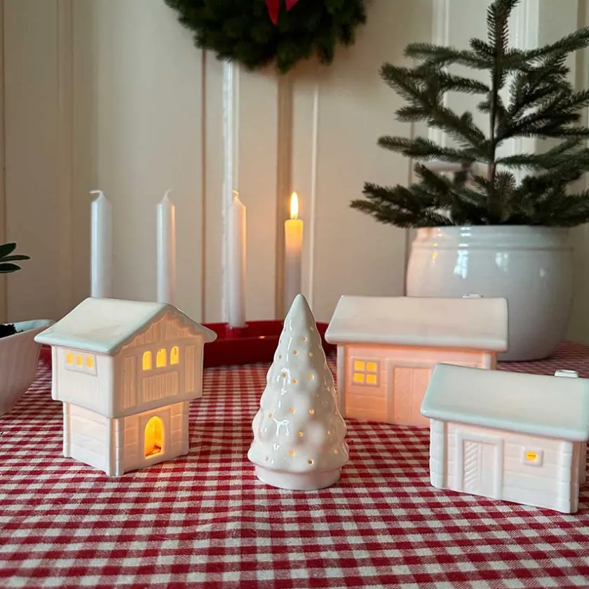 PORSGRUNDS PORSELÆNSFABRIK Porsgrunds Porselænsfabrik Jul På Tunet Stabbur 8,2x10,1cm Sale