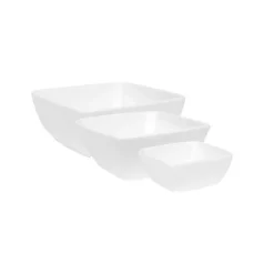 PORSGRUNDS PORSELÆNSFABRIK Porsgrunds Porselænsfabrik Sense Serveringsboller Firkant 3pk Best