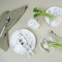 PORSGRUNDS PORSELÆNSFABRIK Porsgrunds Porselænsfabrik Marmor Tallerken 26cm New