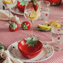 PORSGRUNDS PORSELÆNSFABRIK Porsgrunds Porselænsfabrik Jordbær Skål 17x13cm Discount