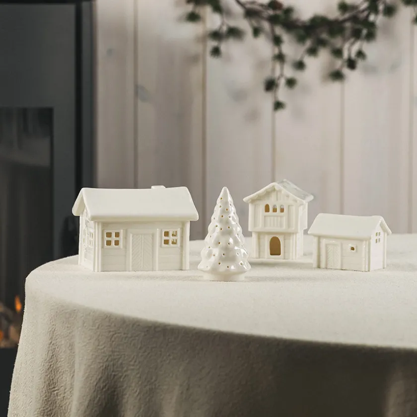 PORSGRUNDS PORSELÆNSFABRIK Porsgrunds Porselænsfabrik Juletre Telysholder 11cm Sale