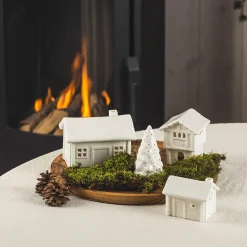 PORSGRUNDS PORSELÆNSFABRIK Porsgrunds Porselænsfabrik Juletre Telysholder 11cm Sale