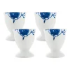 PORSGRUNDS PORSELÆNSFABRIK Porsgrunds Porselænsfabrik Maxistrå Blå Eggeglass 4 pk Sale