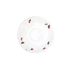 PORSGRUNDS PORSELÆNSFABRIK Porsgrunds Porselænsfabrik Dompap Kaffekopp 22 cl m/Skål 14 cm Hot