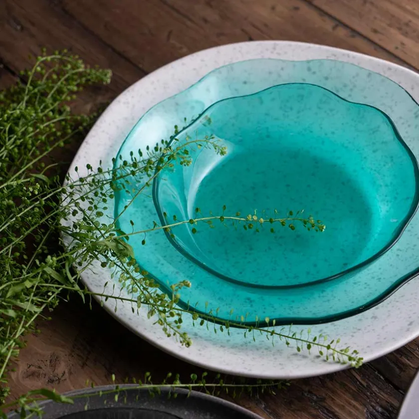 PORSGRUNDS PORSELÆNSFABRIK Porsgrunds Porselænsfabrik Dessertskål 15,5 cm Turkis Glass 4pk Online