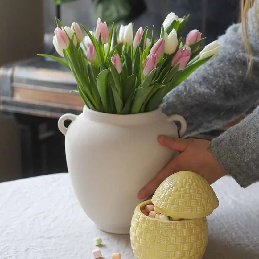 PORSGRUNDS PORSELÆNSFABRIK Porsgrunds Porselænsfabrik Cleo Vase 26cm Beige Best