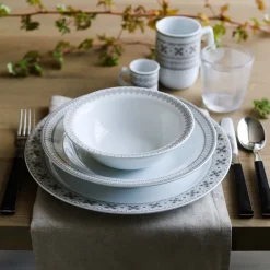 PORSGRUNDS PORSELÆNSFABRIK Porsgrunds Porselænsfabrik Ingrid Dessertskål 16,5cm Grå Sale