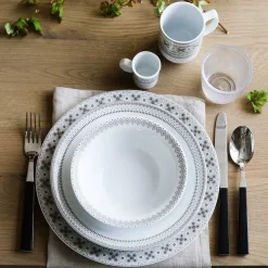 PORSGRUNDS PORSELÆNSFABRIK Porsgrunds Porselænsfabrik Ingrid Dessertskål 16,5cm Grå Sale