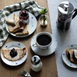 PORSGRUNDS PORSELÆNSFABRIK Porsgrunds Porselænsfabrik Ministrå Kopp & Skål Te Clearance