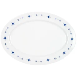 PORSGRUNDS PORSELÆNSFABRIK Porsgrunds Porselænsfabrik Ministrå Ovalt Fat 36cm New