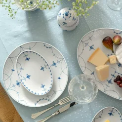 PORSGRUNDS PORSELÆNSFABRIK Porsgrunds Porselænsfabrik Bølge Strå Tallerken 27cm New