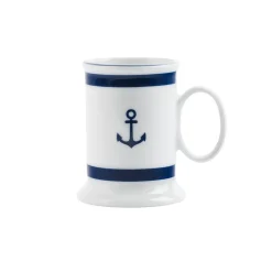 PORSGRUNDS PORSELÆNSFABRIK Porsgrunds Porselænsfabrik Maritim Stettekrus 23cl Blårand New