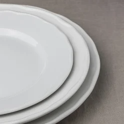 PORSGRUNDS PORSELÆNSFABRIK Porsgrunds Porselænsfabrik Victoria Hvit Tallerken 21cm New