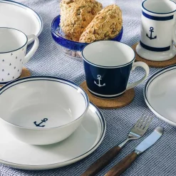 PORSGRUNDS PORSELÆNSFABRIK Porsgrunds Porselænsfabrik Maritim Serveringsbolle 16cm Clearance