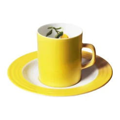 PORSGRUNDS PORSELÆNSFABRIK Porsgrunds Porselænsfabrik Citron Kopp & Skål Kaffe 15 cl Discount