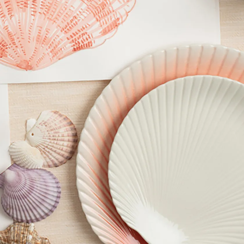 PORSGRUNDS PORSELÆNSFABRIK Porsgrunds Porselænsfabrik Kamskjell Asjett 20cm Blek Sand Online