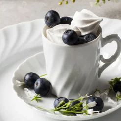 PORSGRUNDS PORSELÆNSFABRIK Porsgrunds Porselænsfabrik Bogstad Hvitt Asjett 17,5 cm Best