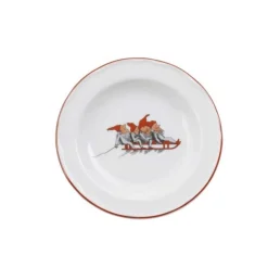 PORSGRUNDS PORSELÆNSFABRIK Porsgrunds Porselænsfabrik Nisseservise Smørskål 12,5 cm Hot