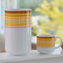 PORSGRUNDS PORSELÆNSFABRIK Porsgrunds Porselænsfabrik Marius Vase Gul