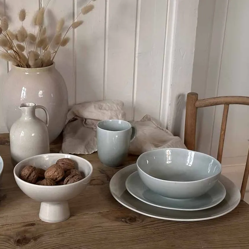 PORSGRUNDS PORSELÆNSFABRIK Porsgrunds Porselænsfabrik Ellie Bolle 17cm Dusty Green Outlet