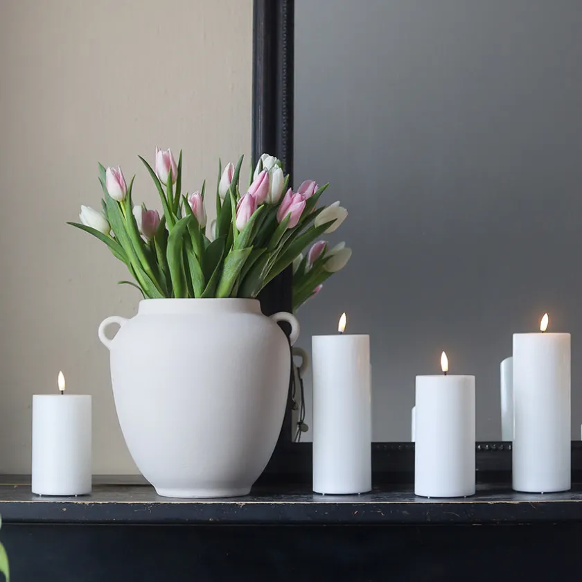 PORSGRUNDS PORSELÆNSFABRIK Porsgrunds Porselænsfabrik Nordic Light LED Kubbelys 15cm Outlet