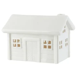 PORSGRUNDS PORSELÆNSFABRIK Porsgrunds Porselænsfabrik Jul På Tunet Veslestugu Med Pipe 13,4x10,8cm Sale