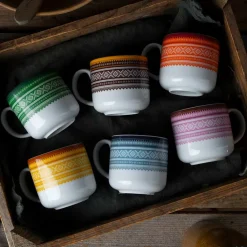 PORSGRUNDS PORSELÆNSFABRIK Porsgrunds Porselænsfabrik Marius Trendkrus Flerfarget 6stk Best