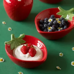 PORSGRUNDS PORSELÆNSFABRIK Porsgrunds Porselænsfabrik Jordbær Skål 21x15cm Best