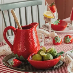 PORSGRUNDS PORSELÆNSFABRIK Porsgrunds Porselænsfabrik Jordbær Skål 21x15cm Best