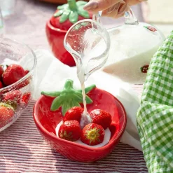 PORSGRUNDS PORSELÆNSFABRIK Porsgrunds Porselænsfabrik Jordbær Skål 21x15cm Best