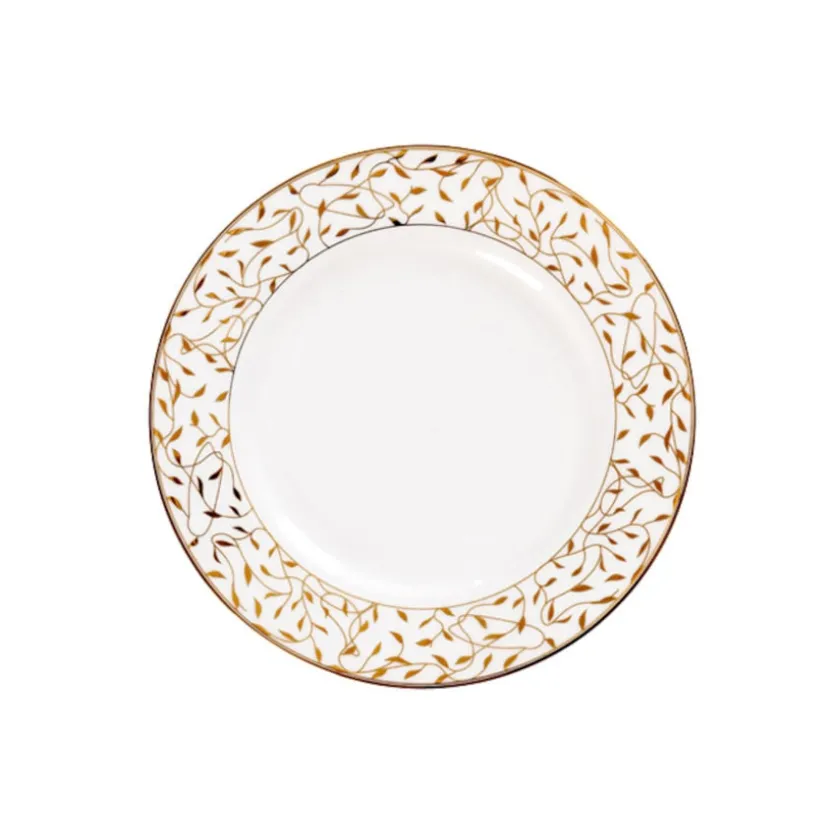 PORSGRUNDS PORSELÆNSFABRIK Porsgrunds Porselænsfabrik Cecilie Gull Tallerken Flat 20 cm Best