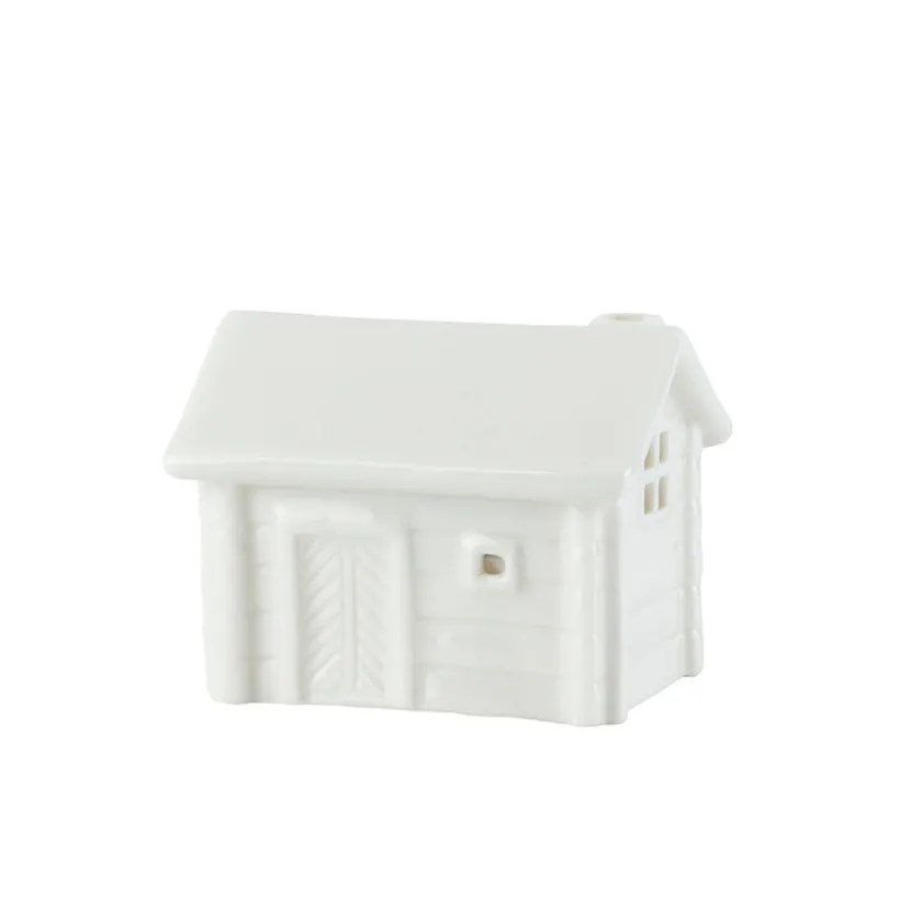 PORSGRUNDS PORSELÆNSFABRIK Porsgrunds Porselænsfabrik Jul På Tunet Eldhus Med Pipe 9x6,8cm Sale