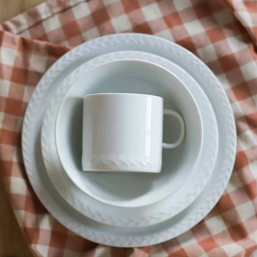 PORSGRUNDS PORSELÆNSFABRIK Porsgrunds Porselænsfabrik Pors Tallerken 26cm Hvit Discount