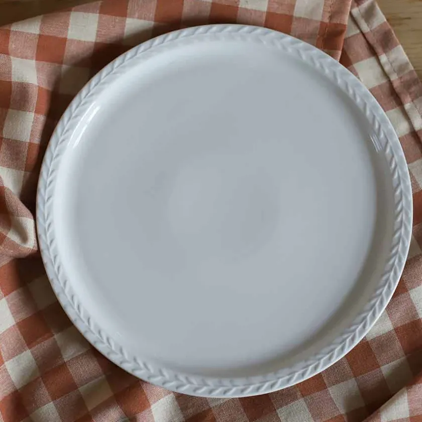 PORSGRUNDS PORSELÆNSFABRIK Porsgrunds Porselænsfabrik Pors Tallerken 26cm Hvit Discount