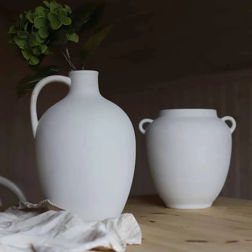 PORSGRUNDS PORSELÆNSFABRIK Porsgrunds Porselænsfabrik Cleo Vase Keramikk 34cm Beige Clearance