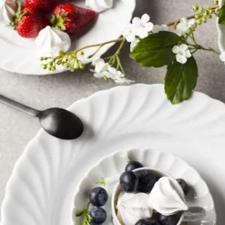 PORSGRUNDS PORSELÆNSFABRIK Porsgrunds Porselænsfabrik Bogstad Hvitt Underskål 15,5cm Best