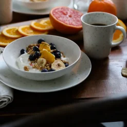 PORSGRUNDS PORSELÆNSFABRIK Porsgrunds Porselænsfabrik Natur Asjett 21cm Lys Granitt Clearance