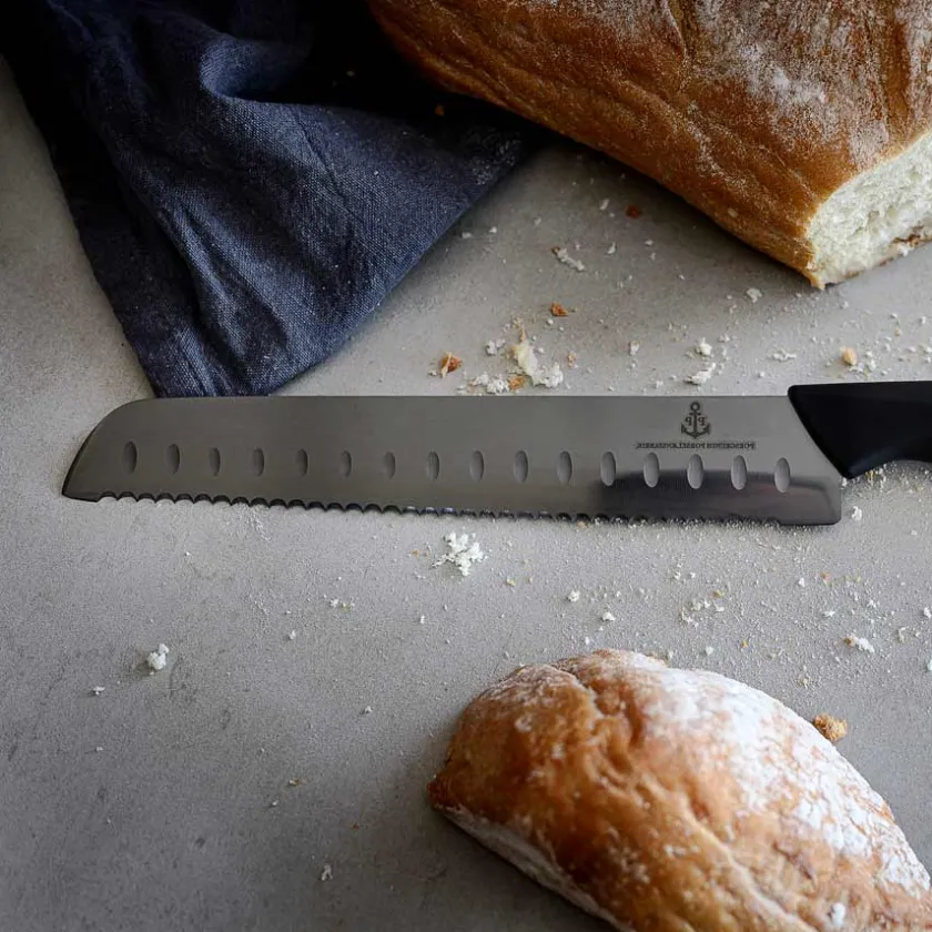 PORSGRUNDS PORSELÆNSFABRIK Porsgrunds Porselænsfabrik De Cuisson Brødkniv 21cm Sort Clearance