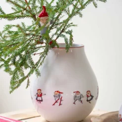 PORSGRUNDS PORSELÆNSFABRIK Porsgrunds Porselænsfabrik Nisseservise Vase 19cm Hot