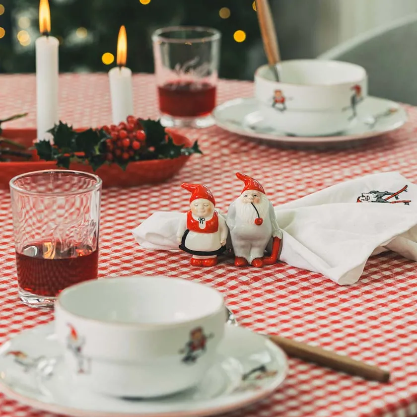 PORSGRUNDS PORSELÆNSFABRIK Porsgrunds Porselænsfabrik Nisseservise Serviett Tekstil 43x43cm 1stk