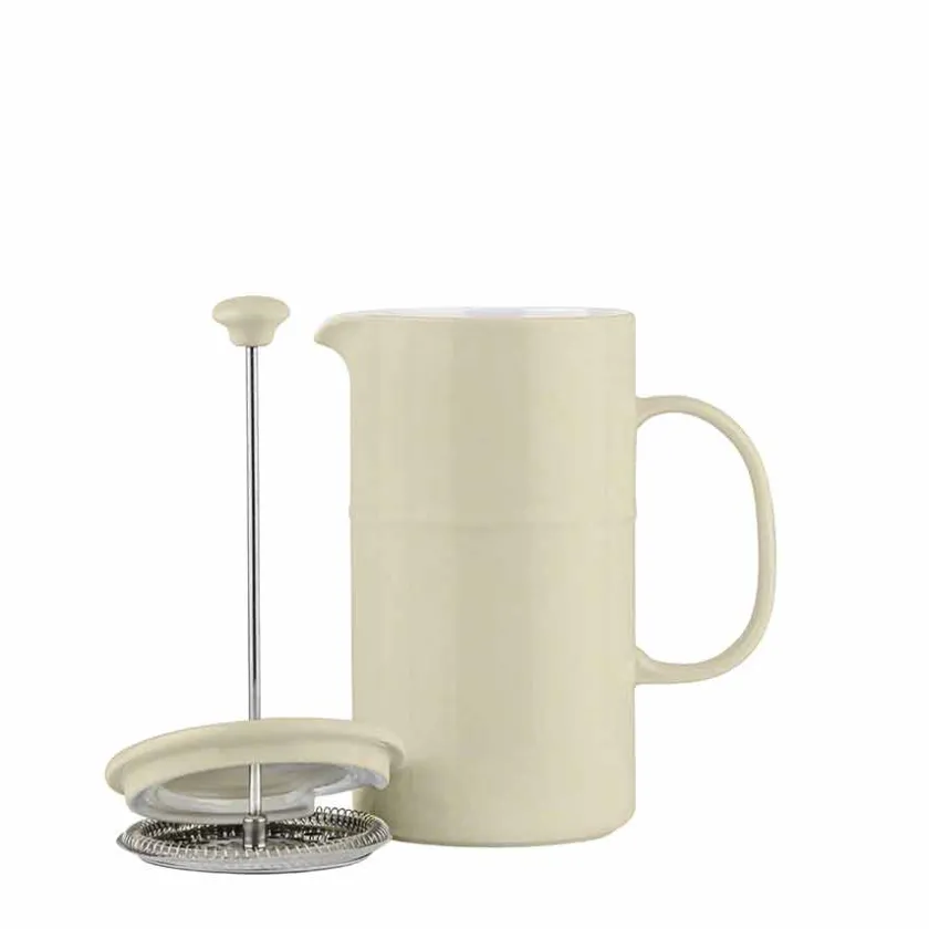 PORSGRUNDS PORSELÆNSFABRIK Porsgrunds Porselænsfabrik Ildfast Presskanne 1L Beige Outlet