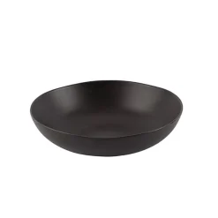 PORSGRUNDS PORSELÆNSFABRIK Porsgrunds Porselænsfabrik Natur Dyp Tallerken 21cm Matt Sort Clearance