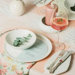 PORSGRUNDS PORSELÆNSFABRIK Porsgrunds Porselænsfabrik Natur Tallerken m/kant 25cm Lys Granitt Clearance