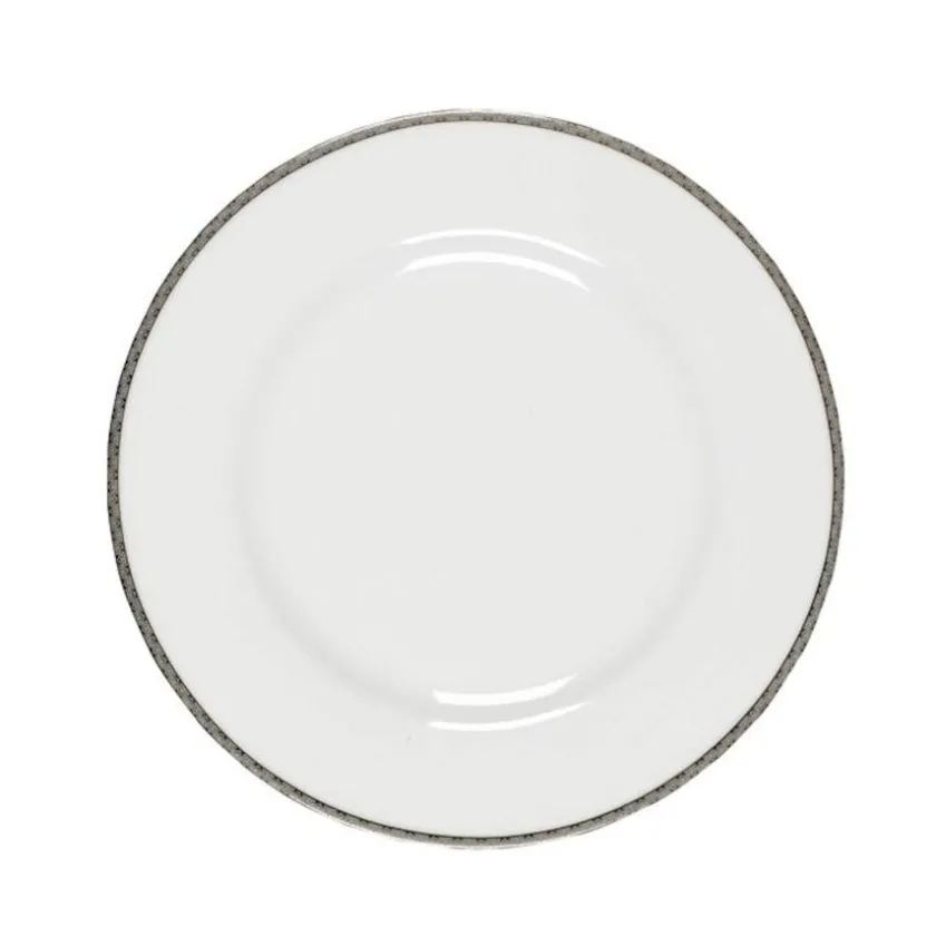 PORSGRUNDS PORSELÆNSFABRIK Porsgrunds Porselænsfabrik Nathalie Platinum Tallerken Flat 27cm Online