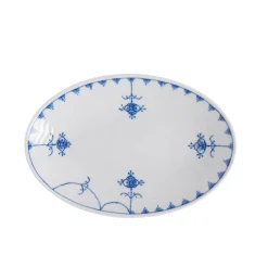 PORSGRUNDS PORSELÆNSFABRIK Porsgrunds Porselænsfabrik Bølge Strå Oval Asjett 19cm Sale