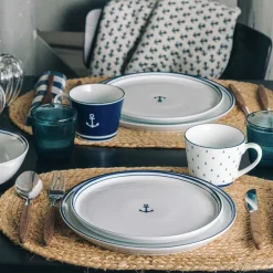 PORSGRUNDS PORSELÆNSFABRIK Porsgrunds Porselænsfabrik Maritim Tallerken 22cm Hot